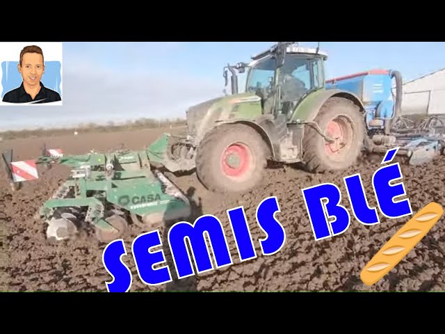 🌱 semis de blé 🌦 tcs/labour🚜