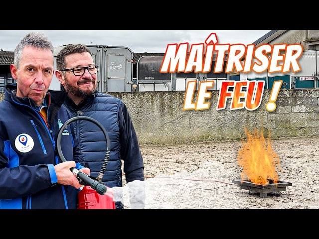 Utiliser un extincteur en ferme : mode d’emploi complet ! 🧯