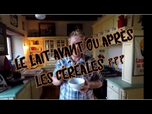 Le lait, avant ou après les céréales ??